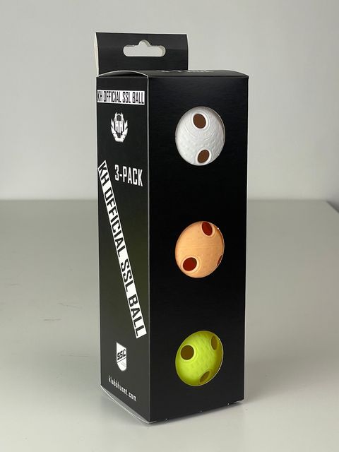 KH Innebandyboll Official SSL Ball (3-pack)
